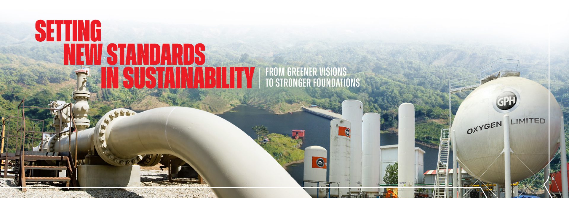 setting new standard in sustainability- from greener vision to stronger foundation